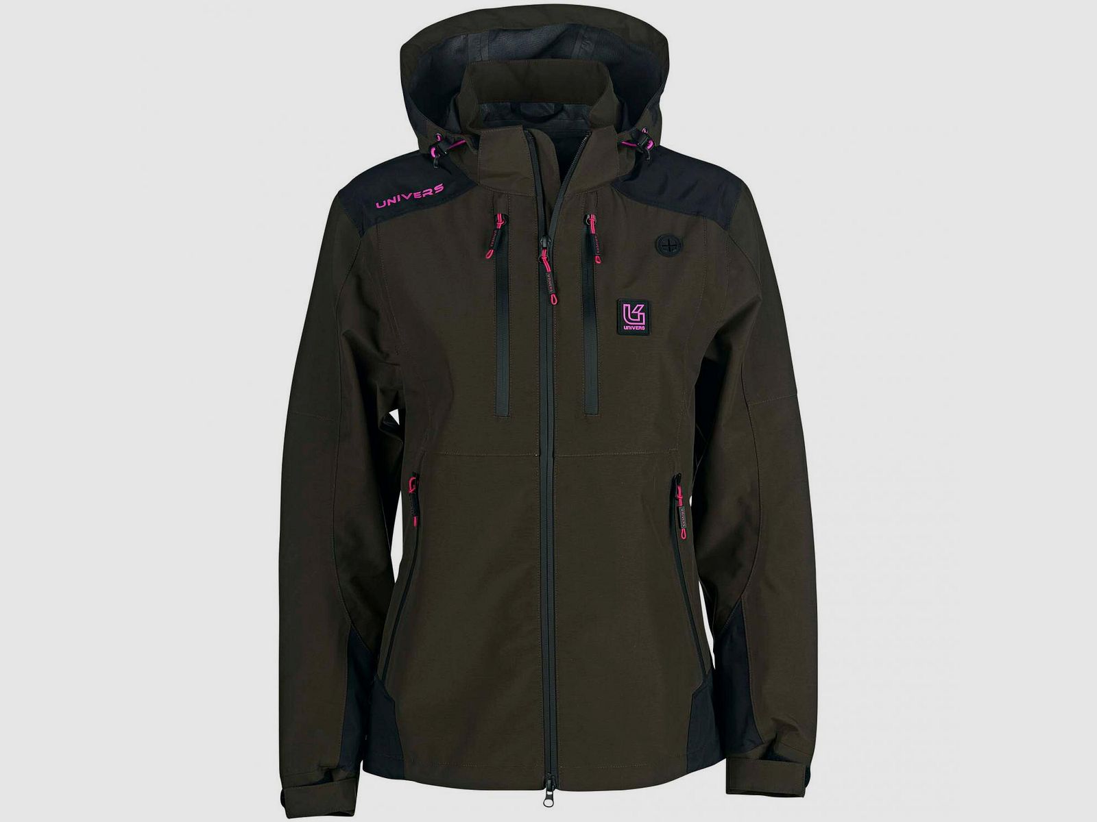 Fedaia U-Tex Jachtjas Dames (Bruin/Zwart)