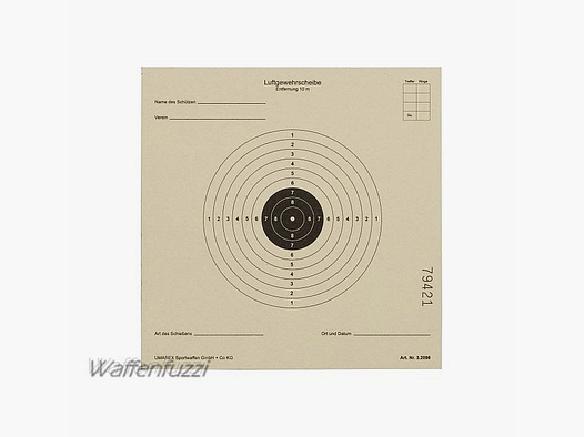 Target sheets 14 x 14 cm 100 pcs.