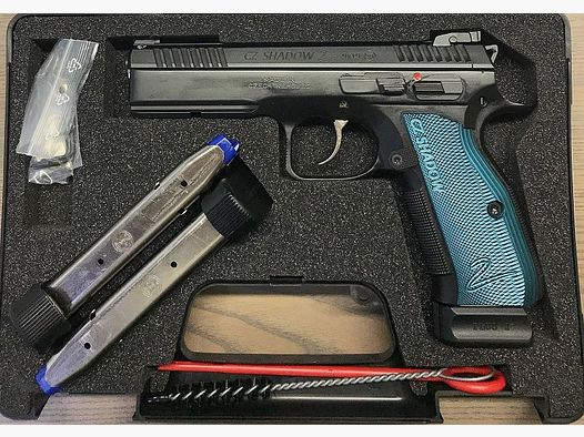 CZ 75 SP01 Shadow II - blau
