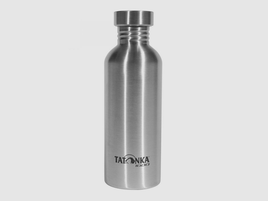 TATONKA Steel Bottle Premium 0,75l Edelstahlflasche Trinkflasche mit Edelstahl-Schraube