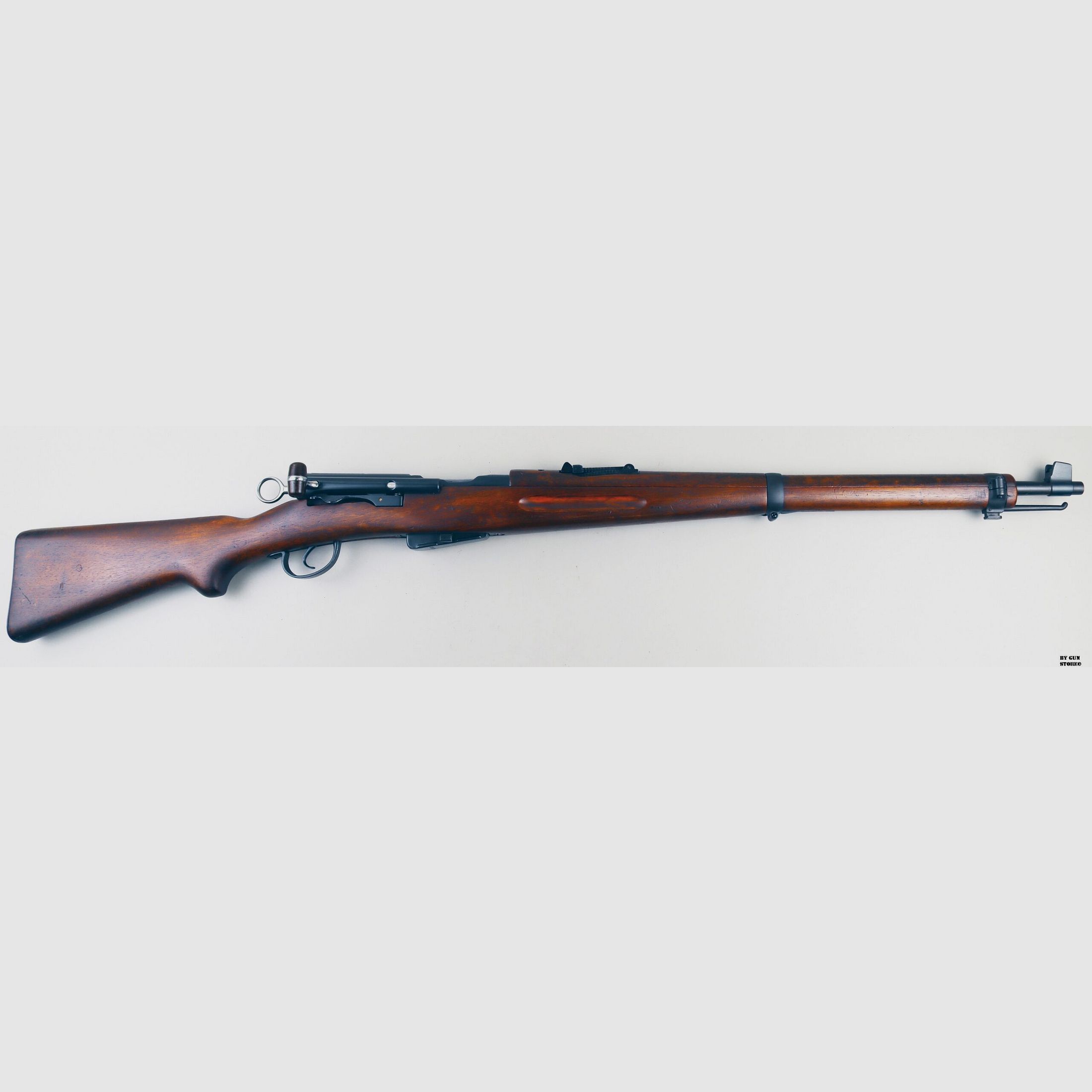 Fucile Waffen Fabrik Bern mod. Schmidt Rubin K11 CAL. 22 Long Rifle matr. 180872, immagine 13 di 17