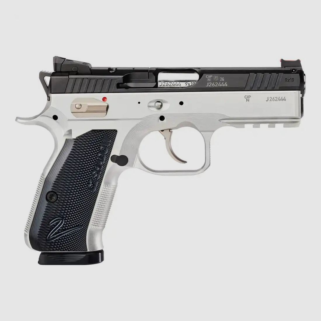 Ceská Zbrojovka Pistole Shadow 2 Compact OR Duo - 9mm Luger - Black Alloy