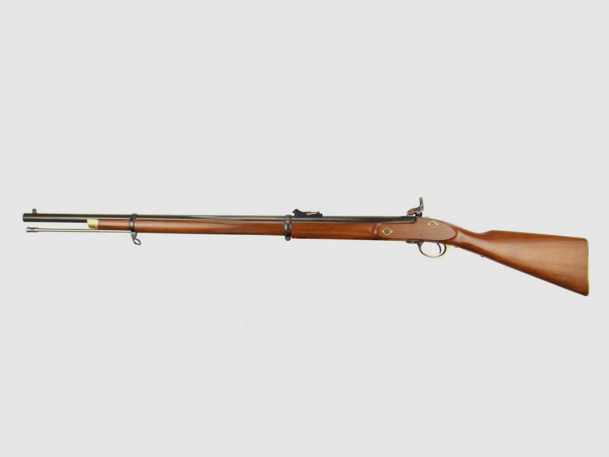 Pedersoli .577 Enfield fusil naval Pattern 1858 de 2 bandas (usado), imagen 2 de 2