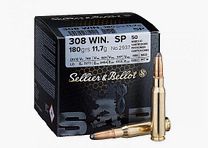 Sellier & Bellot .308 Winchester, SP Teilmantel 180 grs