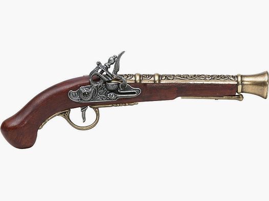 Pistolet décoratif historique du 18ème siècle