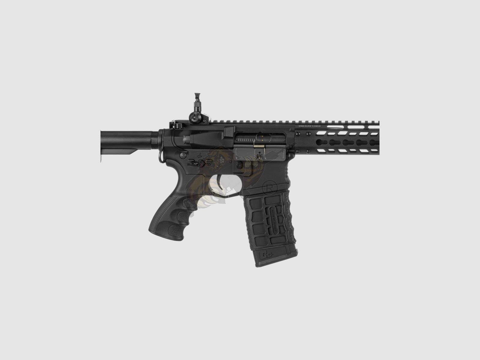 G&G GC16 Wild Hog 12" mit ETU in Schwarz Airsoft S-AEG frei ab 18