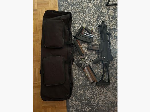 Airsoft Heckler Koch G36C 6mm BB 0,5J Semiautomático SAEG