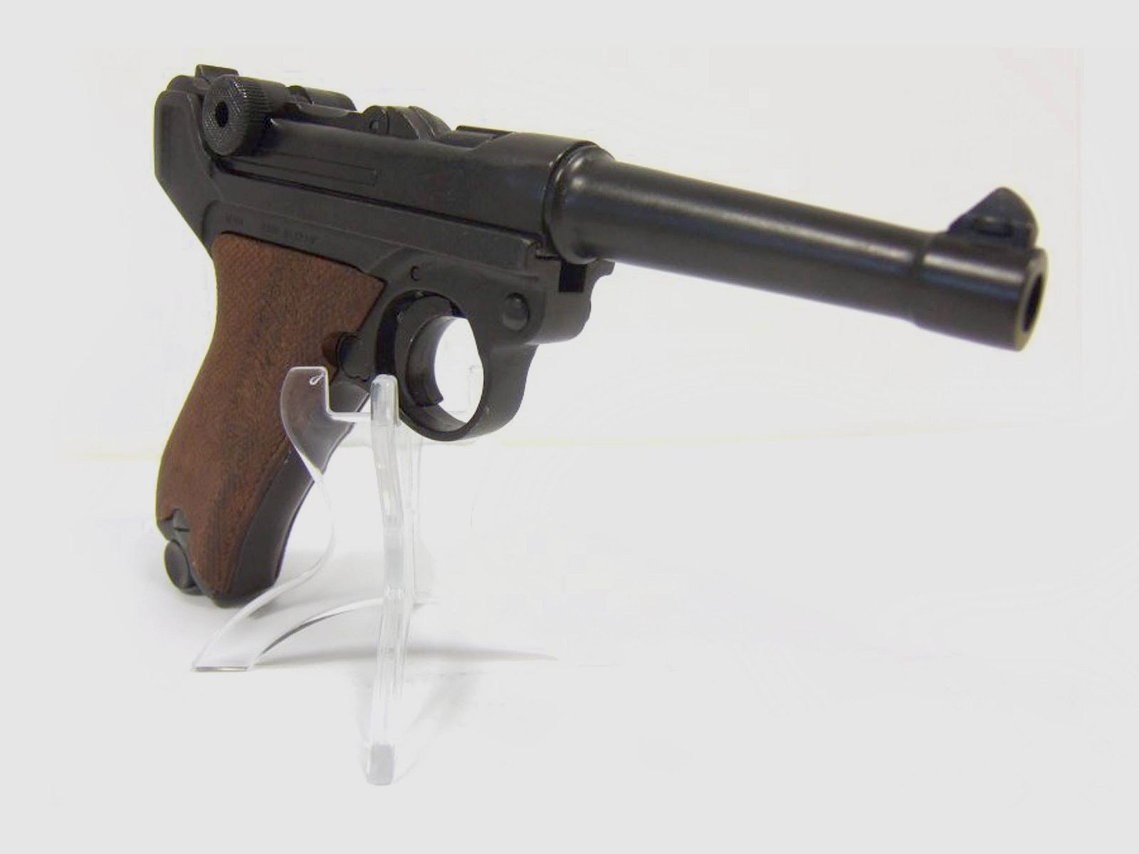 Pistole Denix Luger P08 Parabellum Schaft Holz, Bild 2 von 8