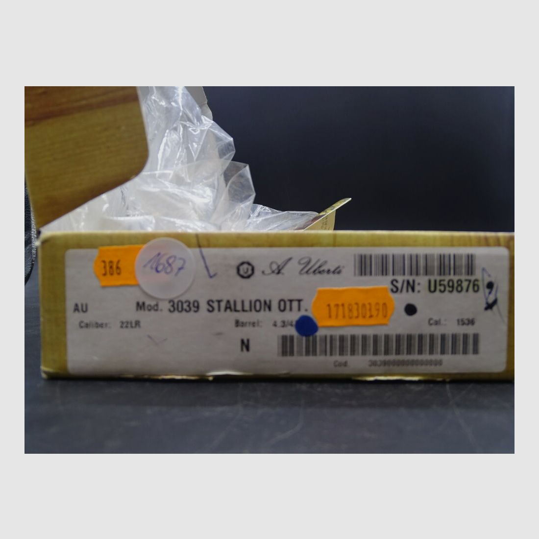 Uberti Stallion Ott Cattleman calibre .22lr longitud de cañón 4 3/4 " Cattleman Stallion OTT