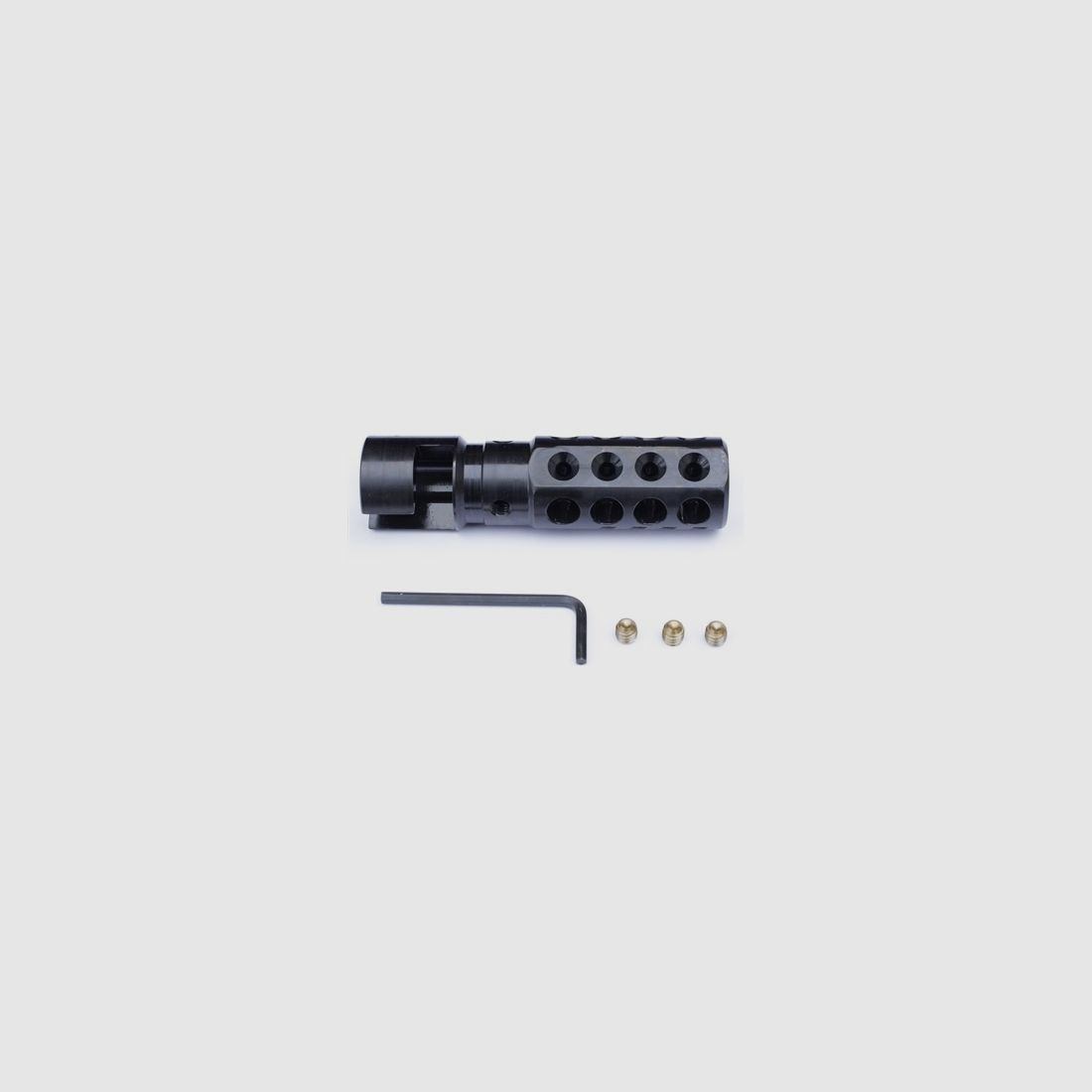 Freno di bocca Mosin Nagant 91/30 in acciaio, nero, immagine 3 di 3