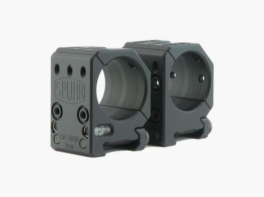 Spuhr SR-3000 mounting rings Ø30 H25.4mm for Picatinny