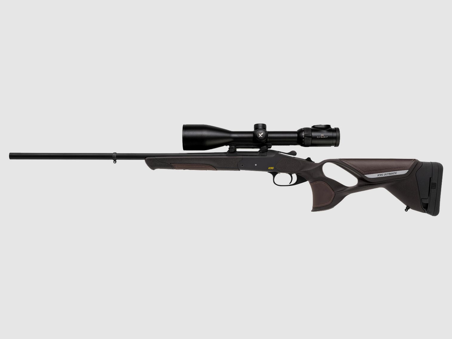 Blaser K95 Ultimate oferta completa de cuero incluida óptica