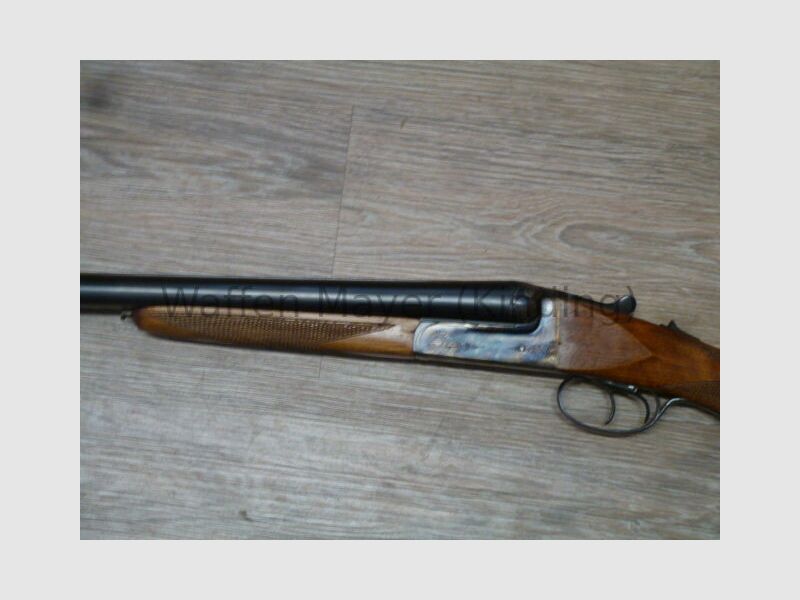 Pieper-Habicht double-barrel shotgun