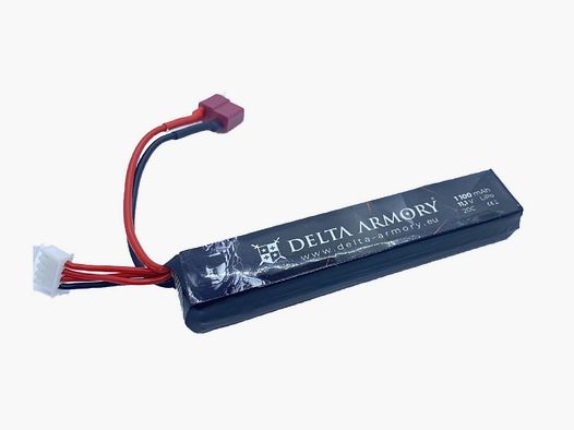 LiPo 11.1V/1100mAh 20C T-Plug - Delta Armory
