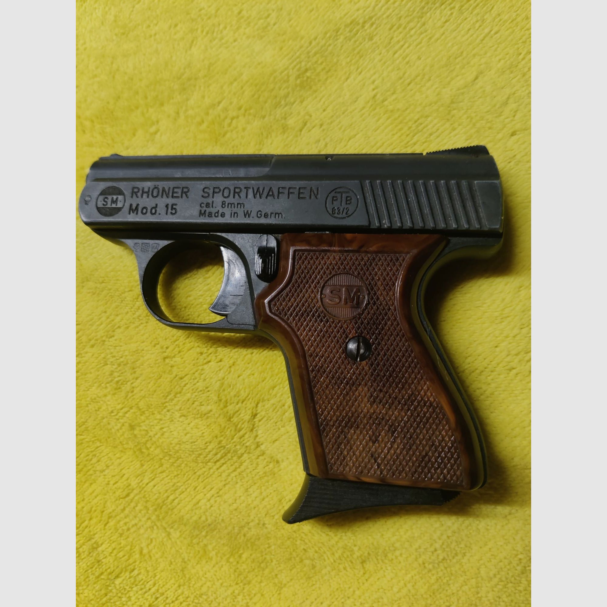 SM Rhöner Sportwaffen GmbH Mod. 15 8 mm gas pistol