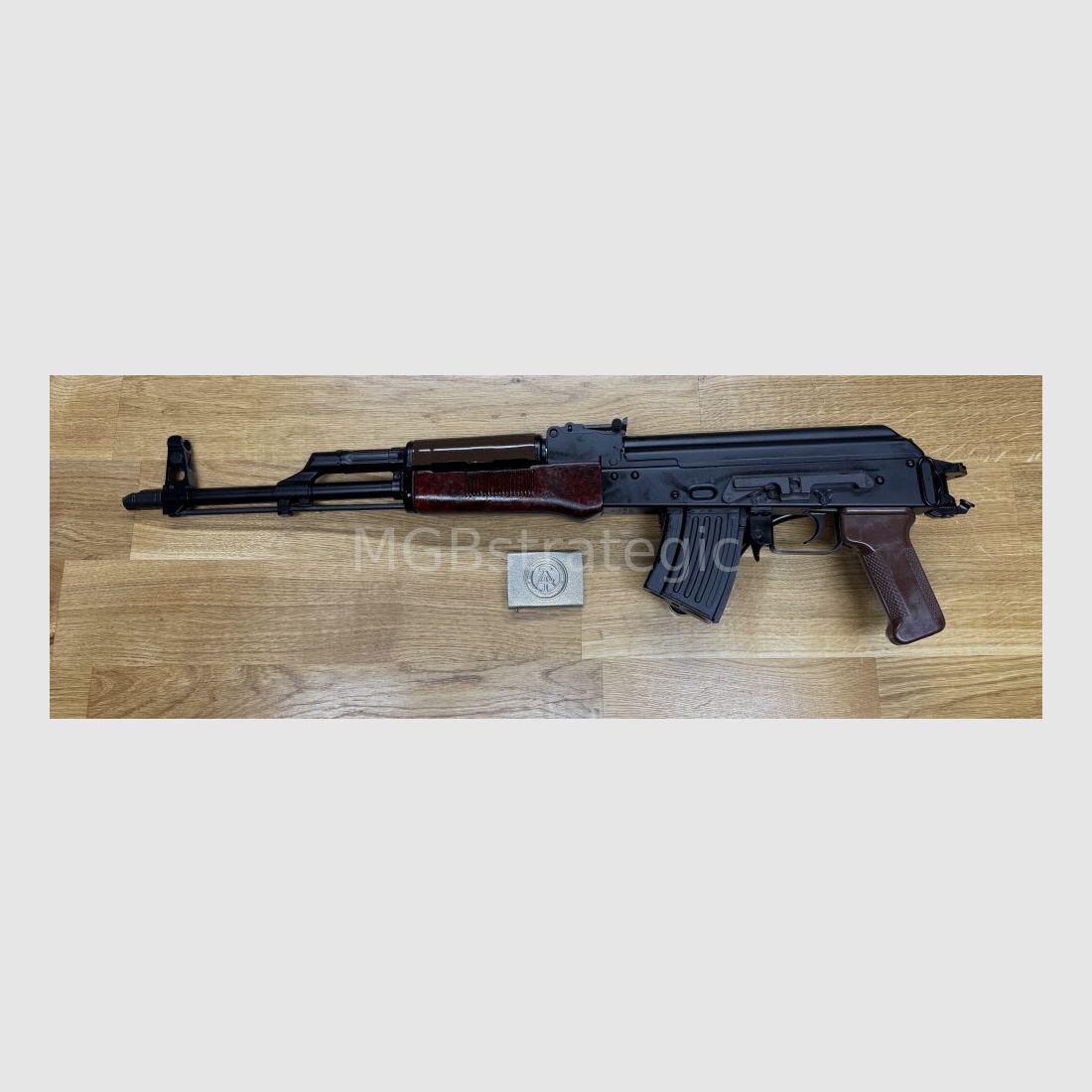 Oryginalne akcesoria NVA MPi KMS-72 - WBP Jack - karabin samopowtarzalny 7,62x39 MGBs Retro wersja - można zamontować bagnet - Wyprodukowano w Polsce - system AKM AK47 AK74 - styl MPi KMS 72