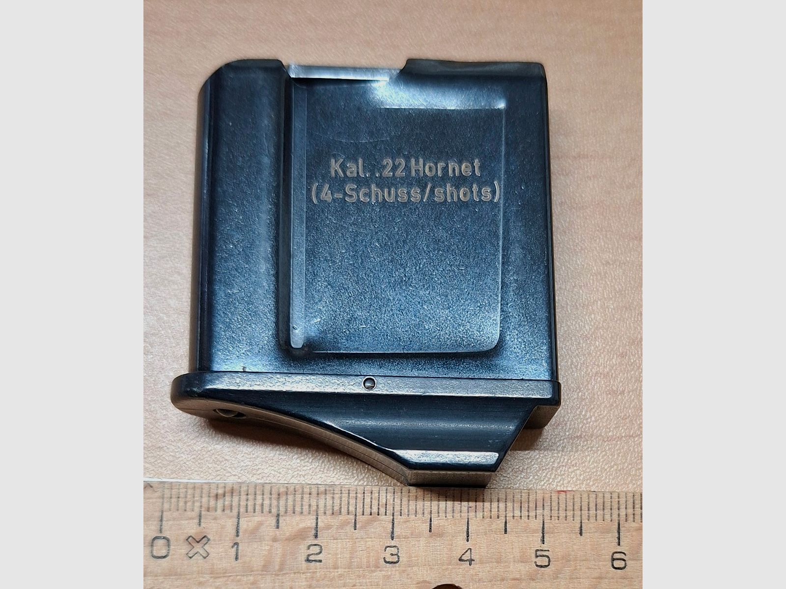 .22 Hornet 4 Schuss / shots Magazin 