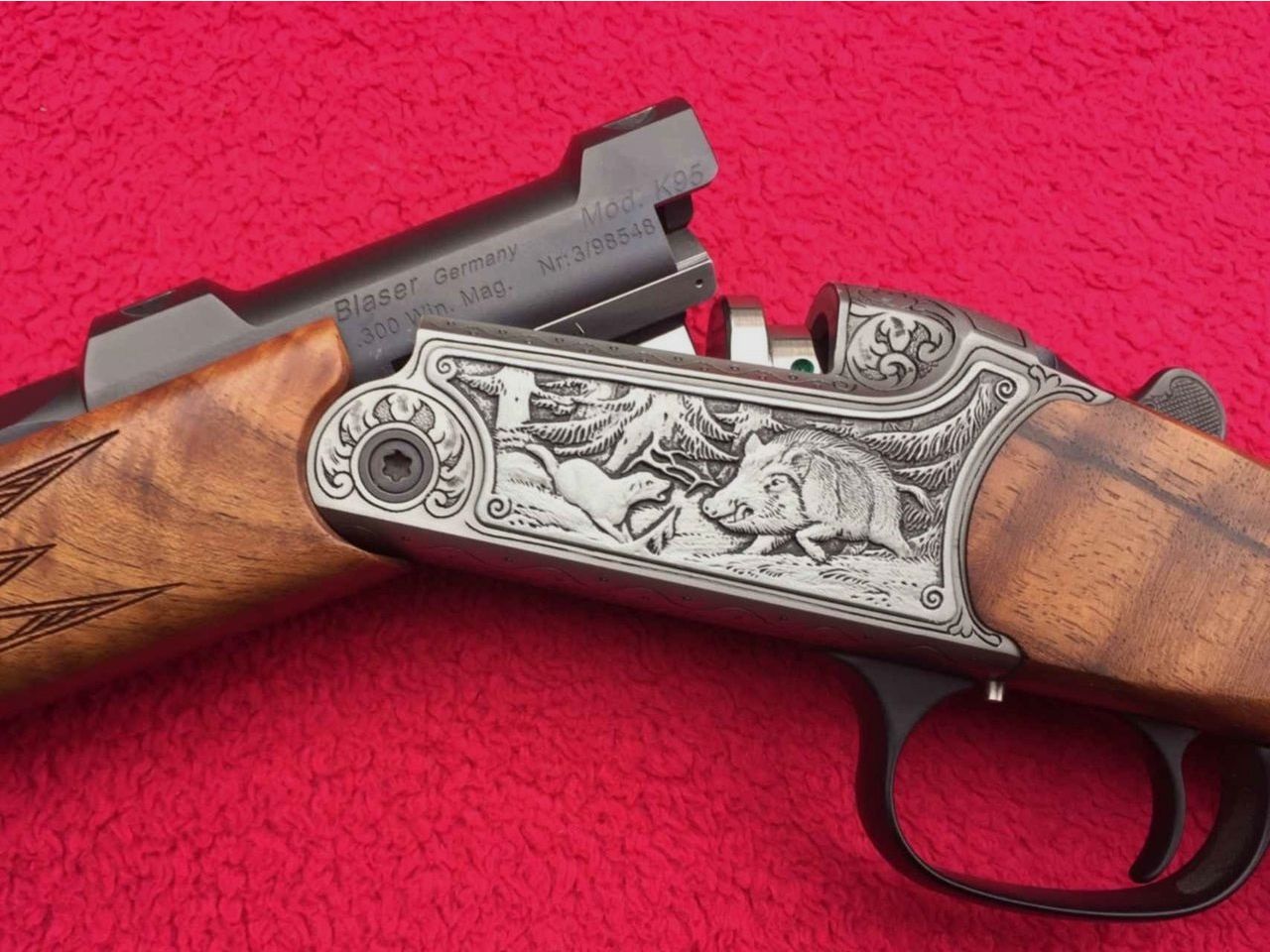 Blaser K95 Luxus .300WinMag + 243win