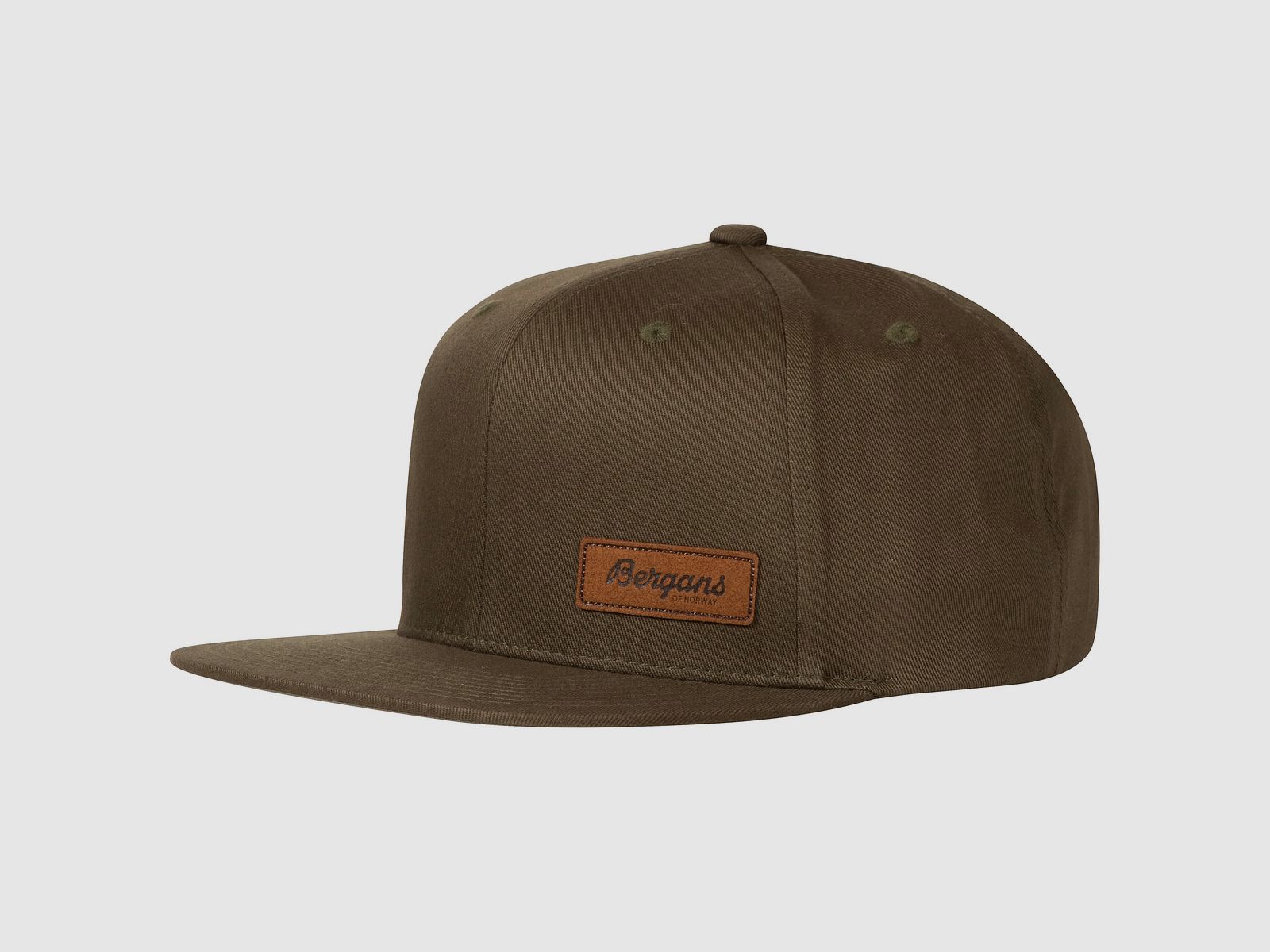 Bergans Nordmarka Snapback Cap Green Mud One Size