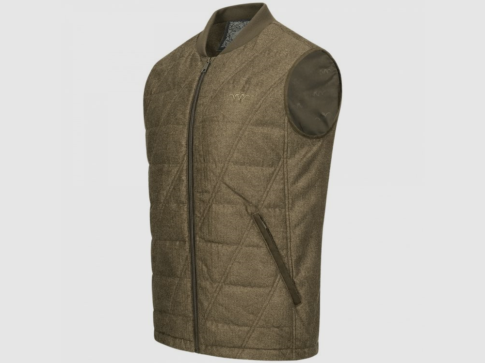 Blaser Gilet vintage da uomo Victor marrone scuro mélange, immagine 4 di 4