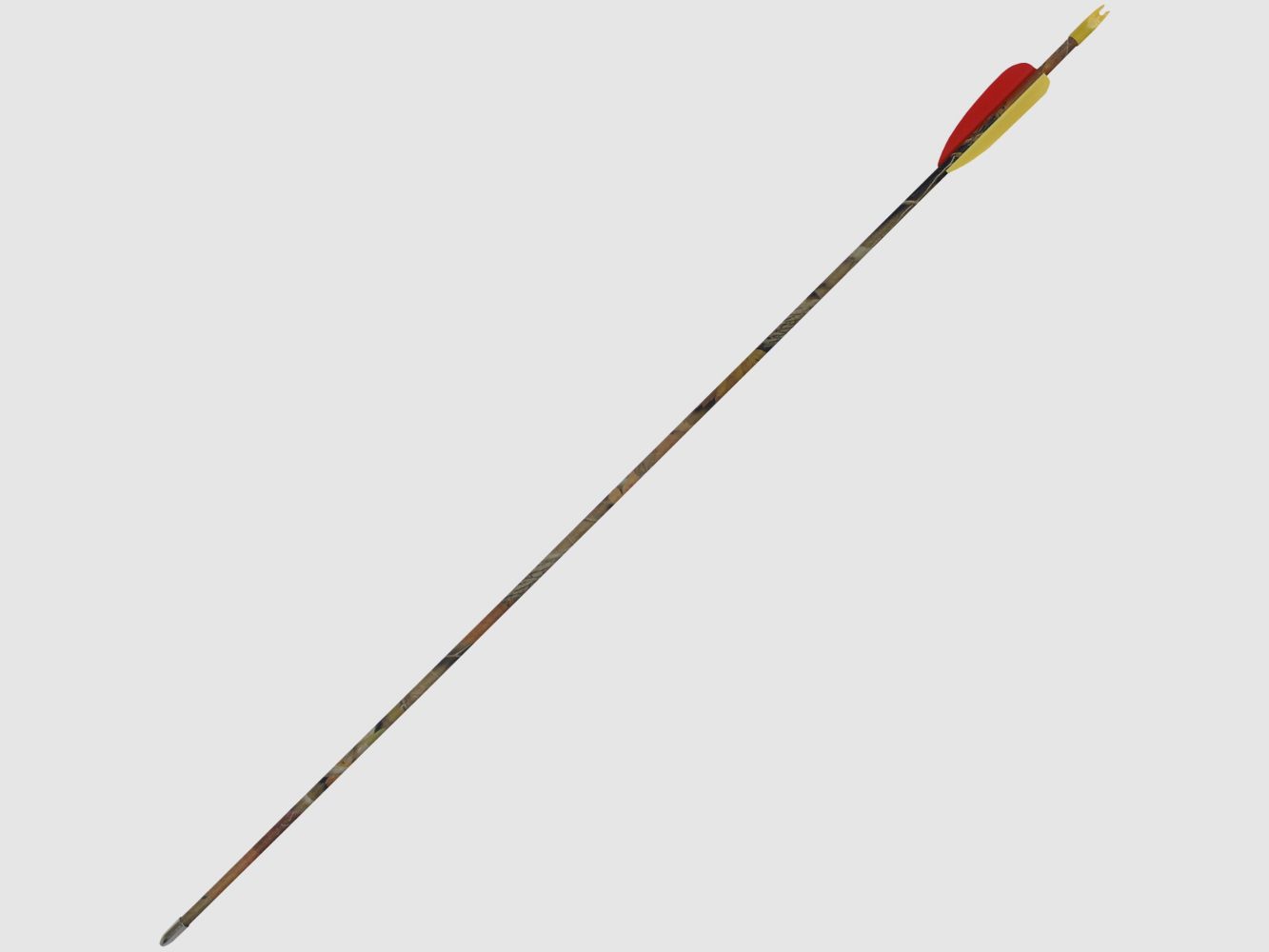 Ersatzpfeil Fiberglas Pfeil camo 28"