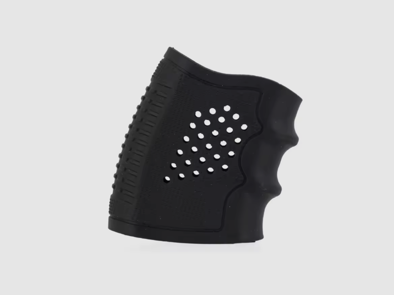 3 Stk. Tactical Grip Glove Griffüberzug Gummi für Glock und weitere Pistolen, schwarz, grün & desert, Bild 2 von 5