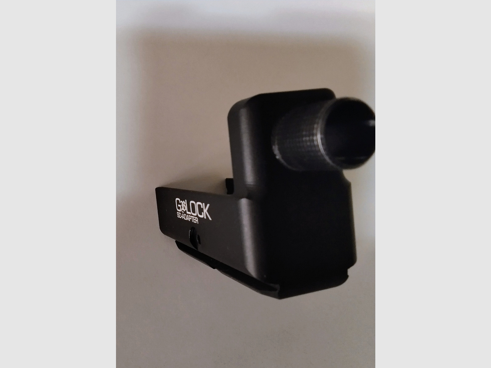 GbLOCK-adapter voor Glock 17 T4E kaliber 0,43 om een demper te installeren
