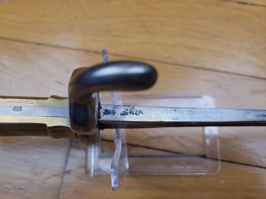 Muy hermosa bayoneta prusiana modelo 1871 – Weyersberg Solingen – bonita funda – con número – TBE, imagen 4 de 13