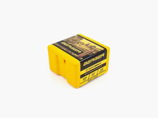 BERGER BULLETS – VLD TARGET 22 KAL .224″ DIA | 75GR | 100SZT