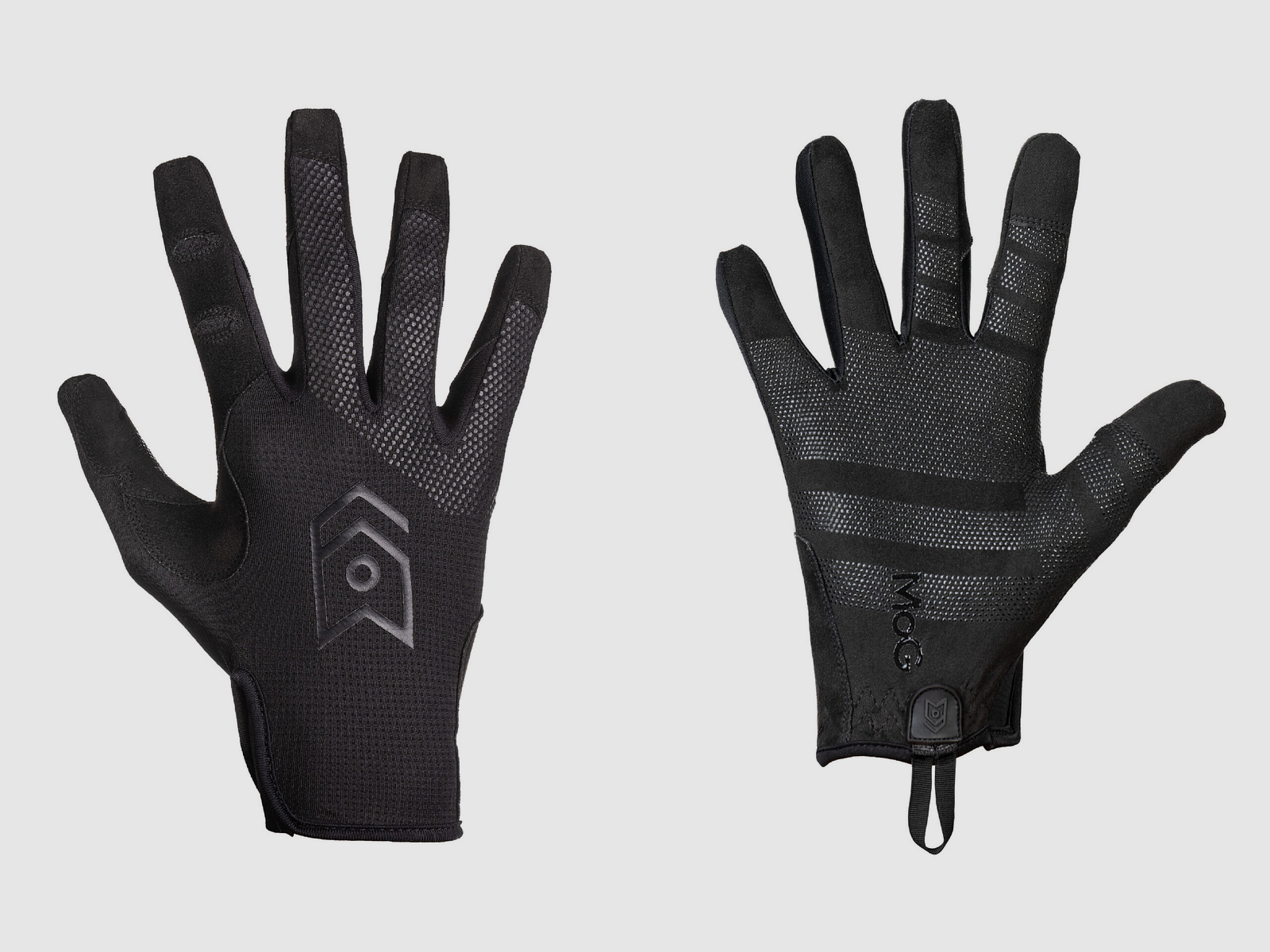 MoG Target – Guantes ligeros de trabajo – Negros 8111, imagen 2 de 2