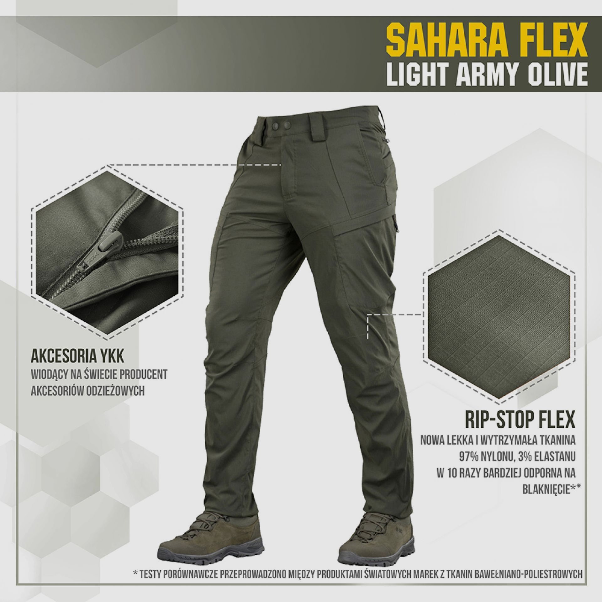 Sahara Flex Lite M-TAC Trousers, image 7 of 22