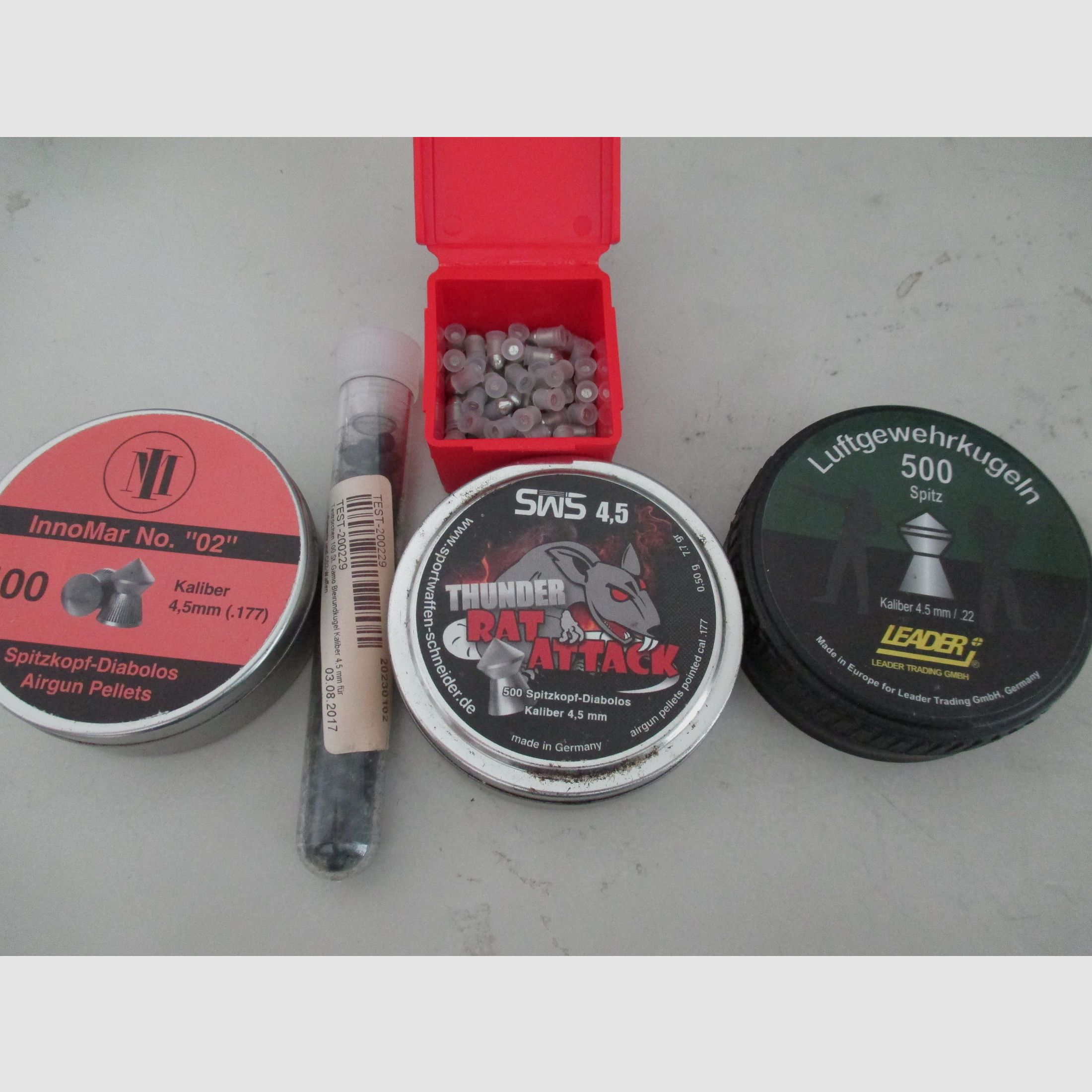 Restbestände Diabolos 4,5mm