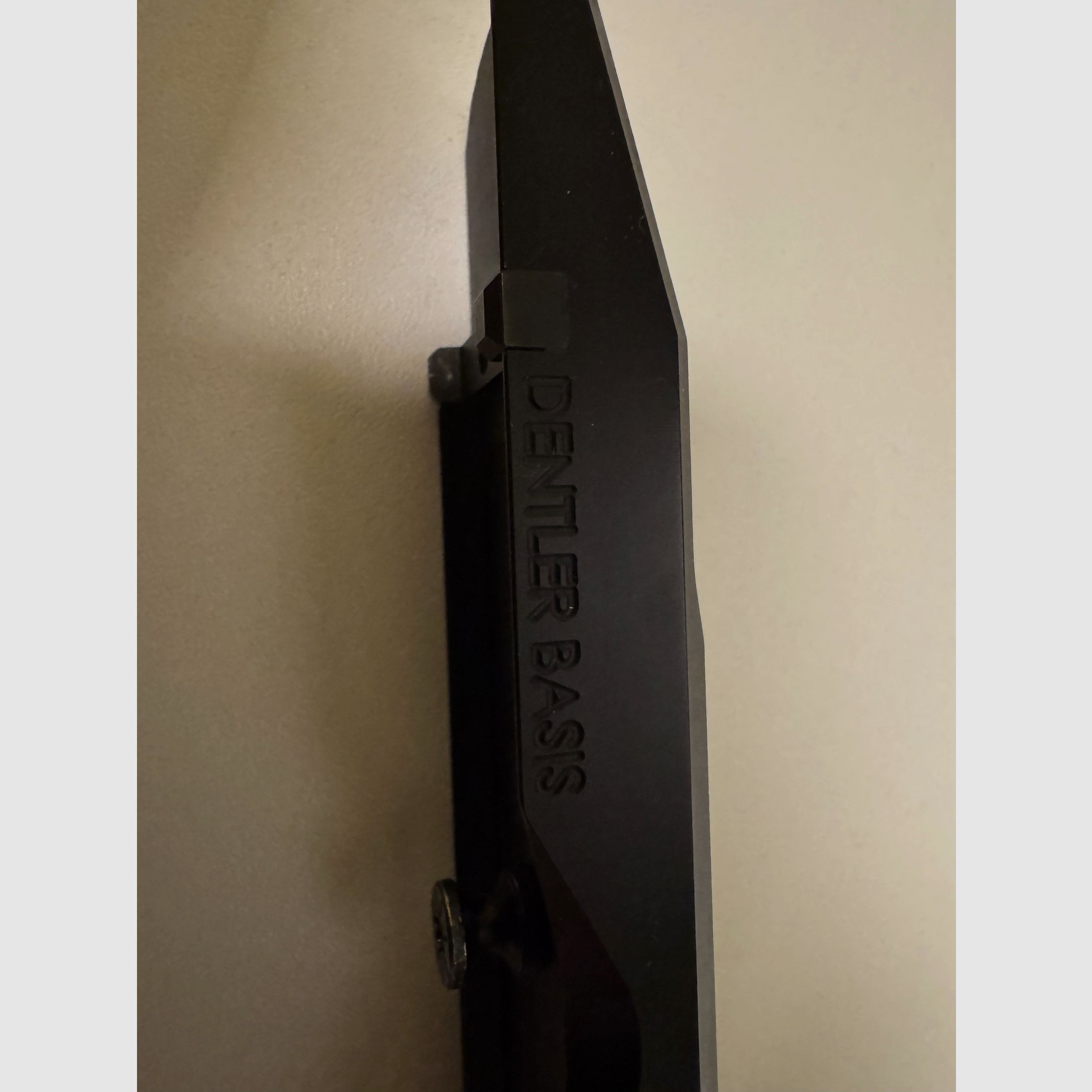 Dentler Basis voor Zeiss Innenschiene