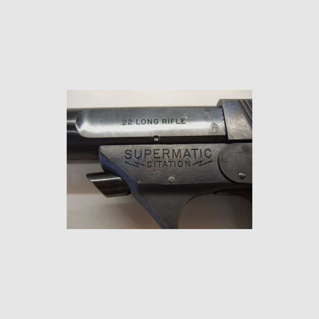 High Standard Supermatic Citation * mit 2tem Holzgriffpaar * Zustand 2,5