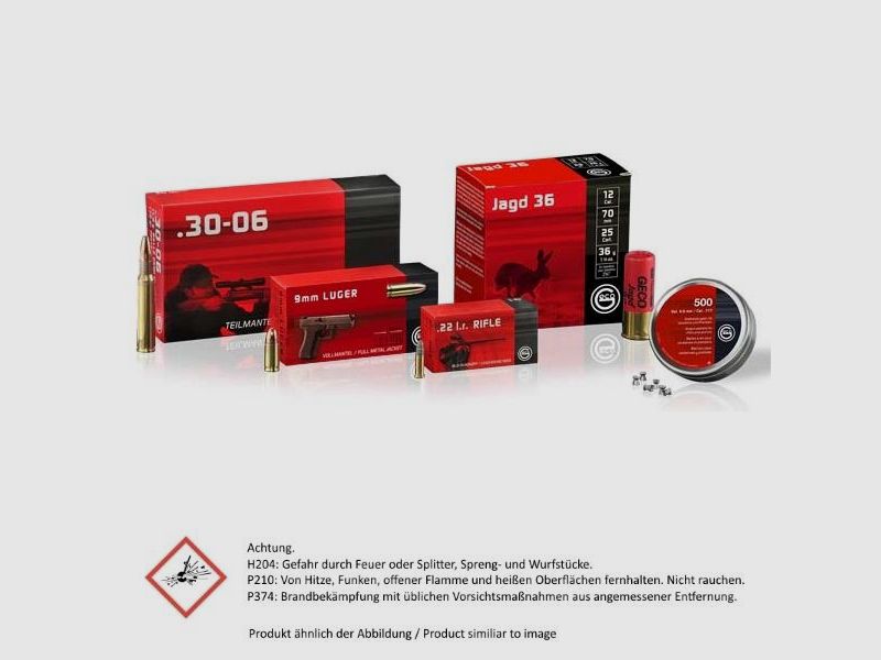 GECO Pistolenmunition .32S&Wlong WC 50 Stk  100grs/6,5g