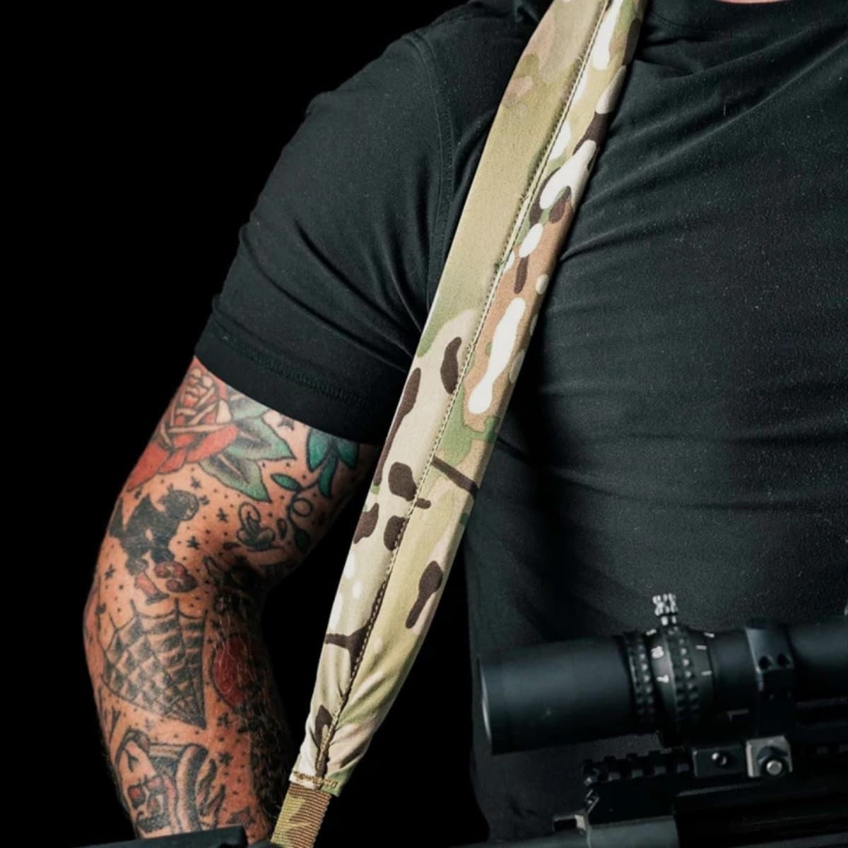ADAPTIV DEFENSE – Cinghia Heavy Sling – Nera, immagine 5 di 5