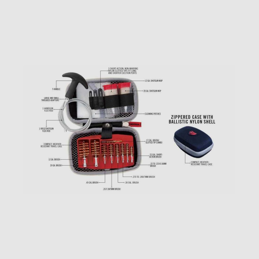 KIT DE LIMPIEZA REAL AVID PARA ARMAS LARGAS Y CORTAS, imagen 2 de 3