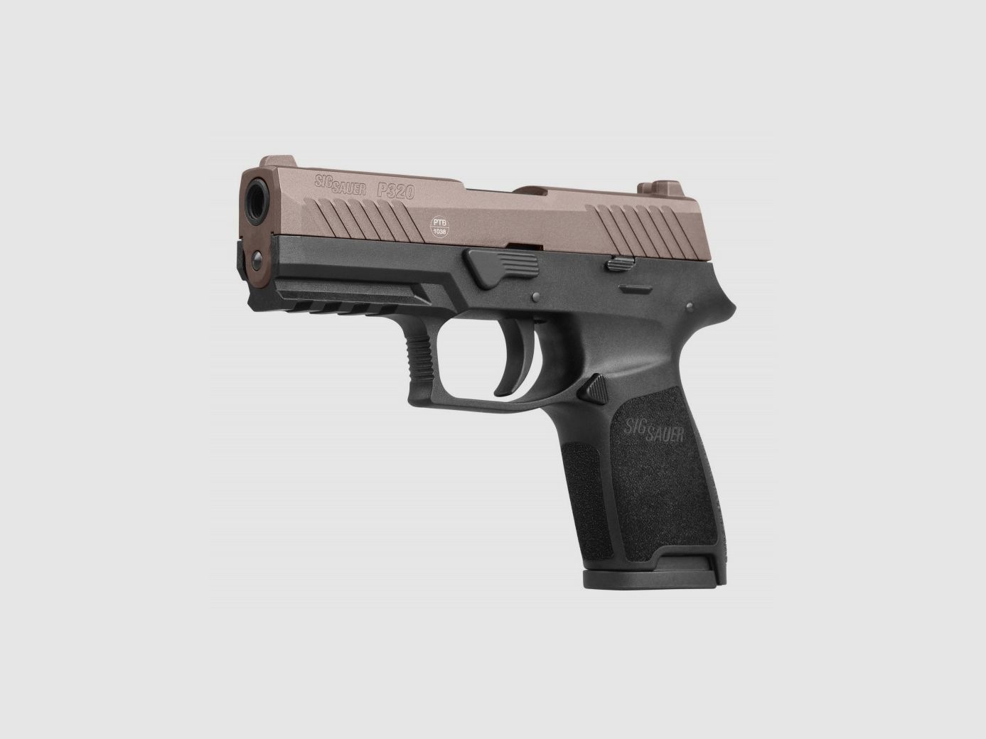SIG SAUER P320 Schwarz 9mm P.A.K. Pink Gold