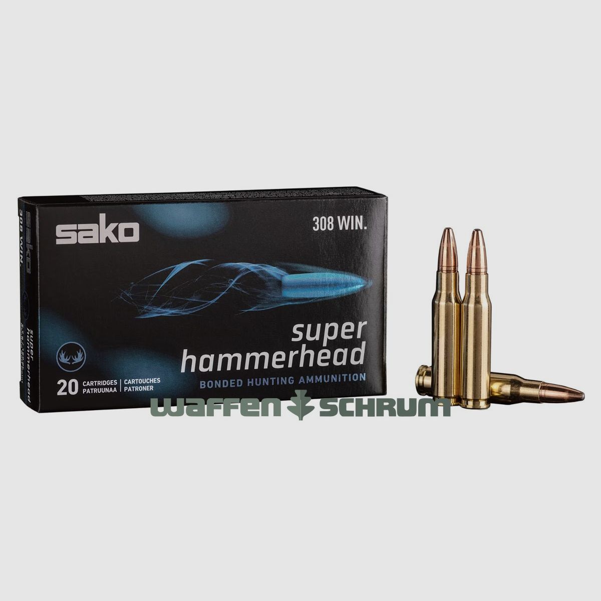 Sako Super Hammerhead SP .308Win 9,7g - 150gr