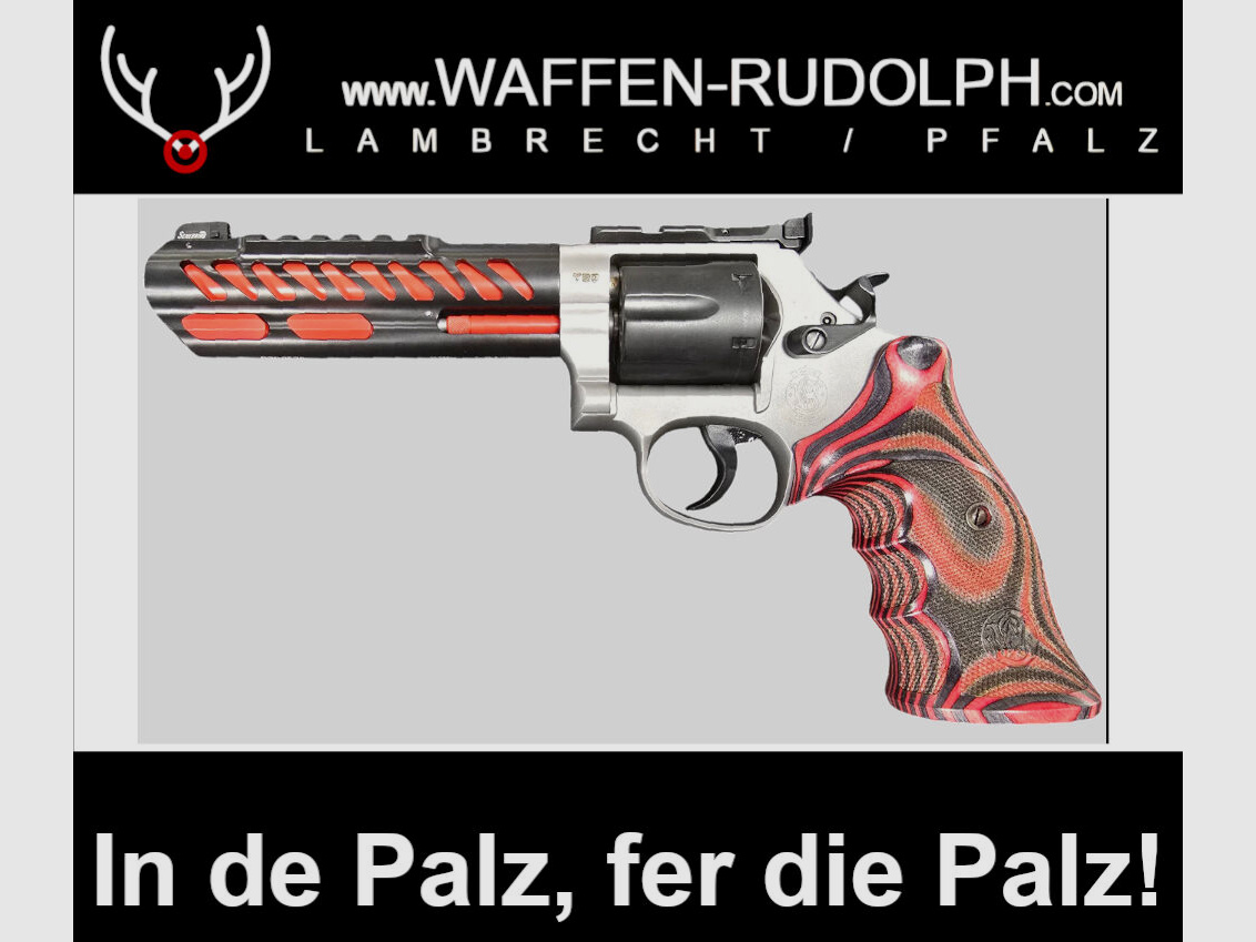 S&W Smith & Wesson Revolver M686 "15th Anniversary WAIMEX" DEMON .357 Mag Sondermodell S&W Demon Limitiert auf 150 Stück.