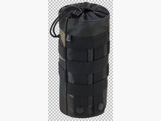 Gürteltasche / Flaschenhalter von Brandit "Molle Bottle Holder I" - Dark Camouflage