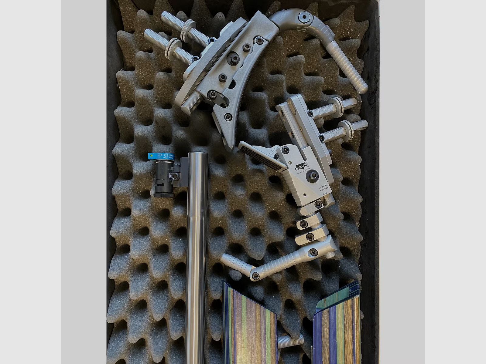 Anschütz 2013 aluminum stock with stainless steel barrel - special edition