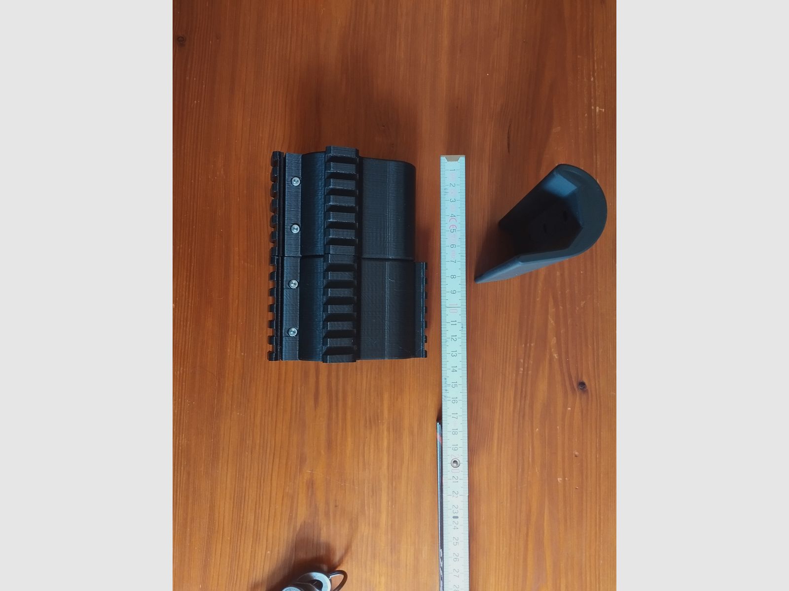 Repitierhebel / AEA Challenger Bullpup / Wangenauflage / Bottle Clamp