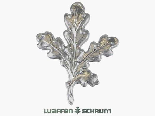 Eurohunt Eichenblatt Aluminium silberfarben