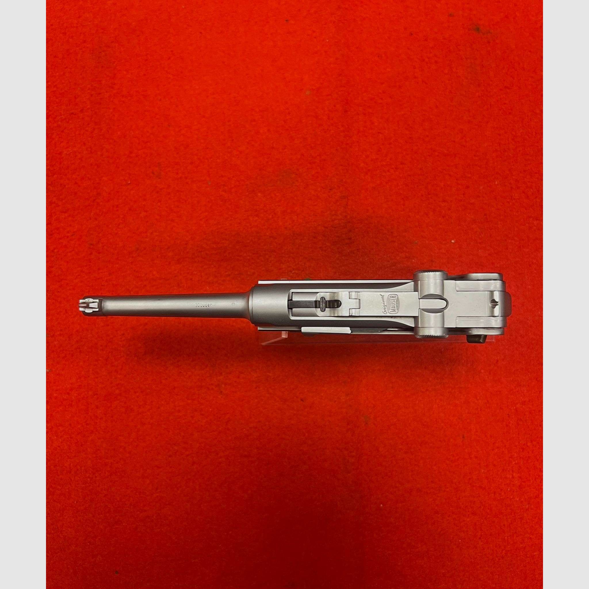 Mauser P08 5" Kohlenstoffstahl Kaliber 7.65x17mm Browning, Bild 4 von 5