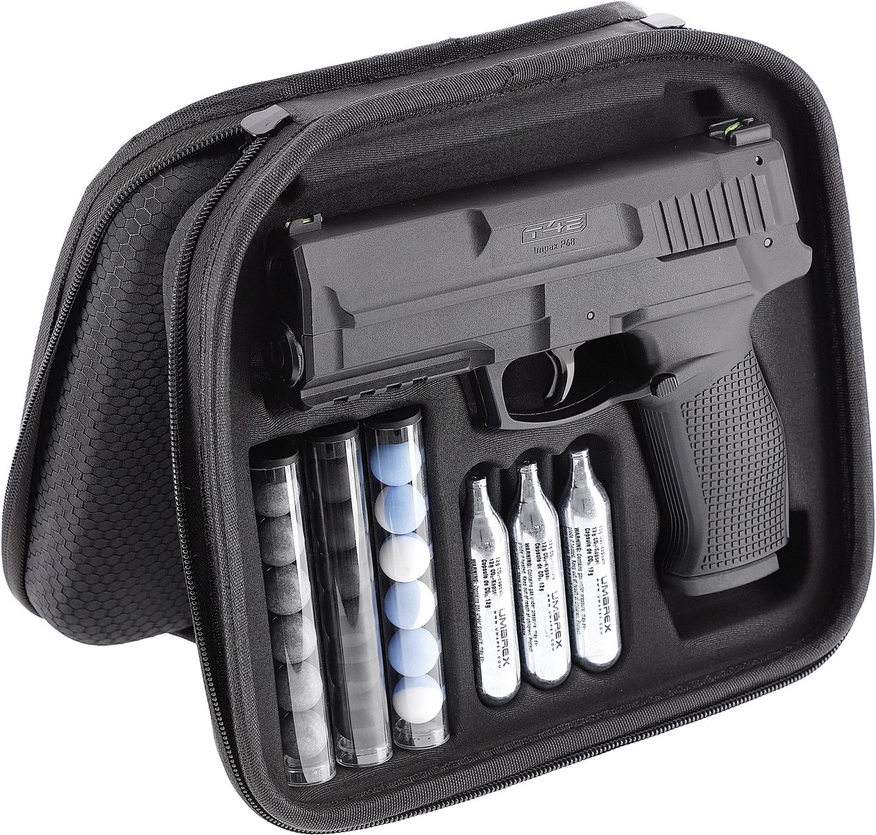Pack Pistole 6 Schuss T4E IMPAX P68 Kal.68 (16 Joule), Bild 3 von 4