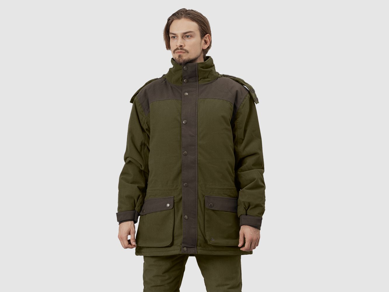 Max warm II jacka Pine Green 54