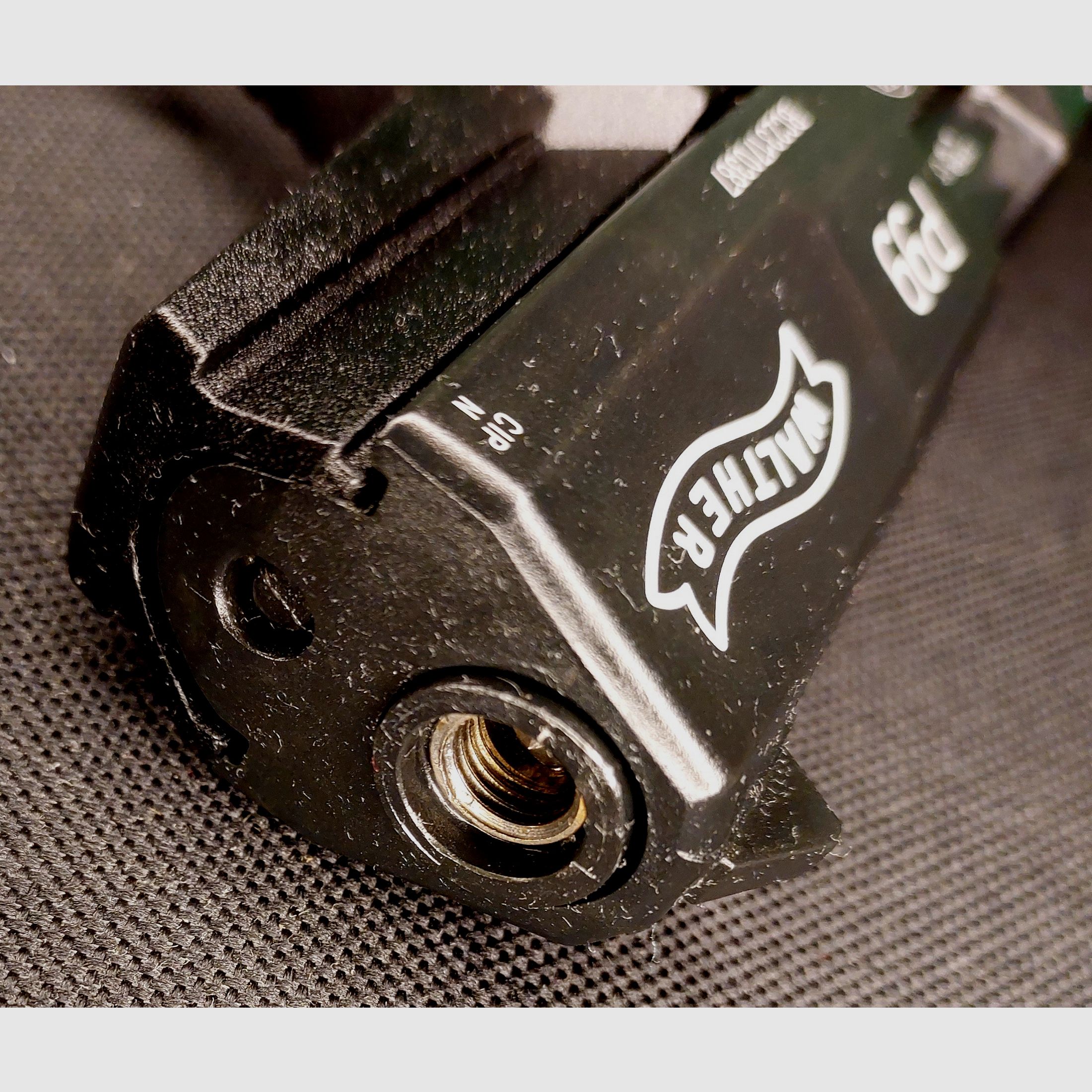 Walther P99 blank firing pistol 9mm P.A.K. (PTB 762) P 99 new.