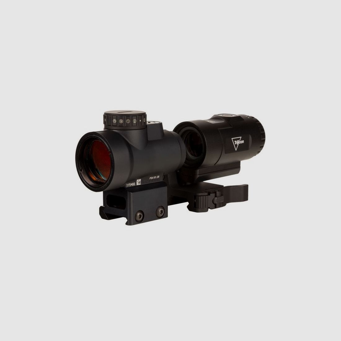 MRO HD 1x25 Red Dot 2.0/68MOA Combo LED Black