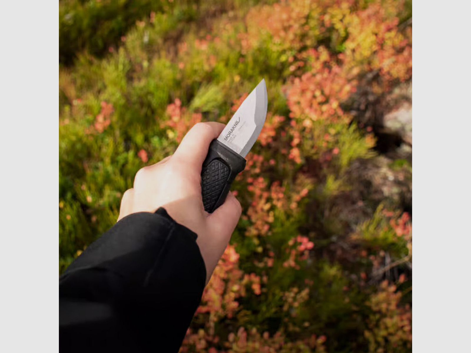 Kompaktmesser Morakniv Eldris mit Gürtelöse (S) aus Edelstahl 12C27, Bild 19 von 20